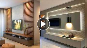 200 Modern Living Room TV Cabinet Design 2024 | TV Wall Unit | Home Interior Wall Decorating Idea...